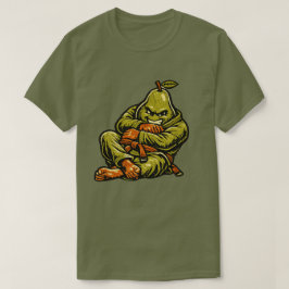 Camiseta Lutador de Pé no Chão — BJJ Grappling Retro Vintag