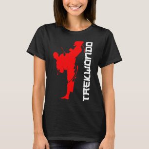 Camiseta Lutador de Taekwondo Artes Marciais Chutes de Cabe
