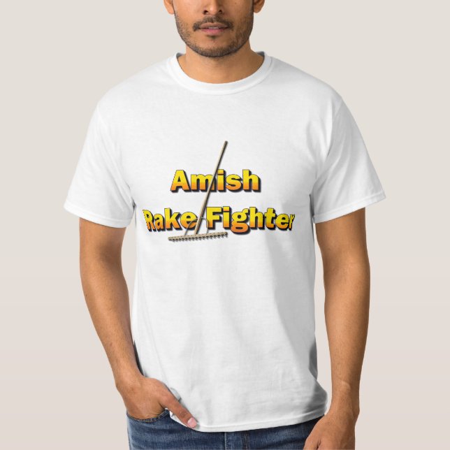 Camiseta Lutador do ancinho de Amish (Frente)