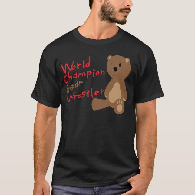 Camiseta Lutador do urso (Frente)