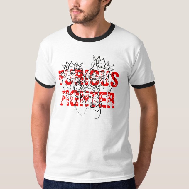 Camiseta Lutador furioso (Frente)