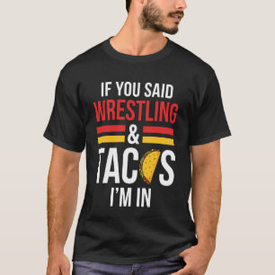 Camiseta Lutador Lutar Luta e Tacos