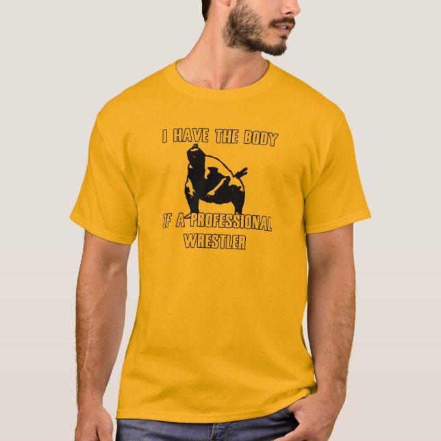 Camiseta Lutador profissional (Frente)