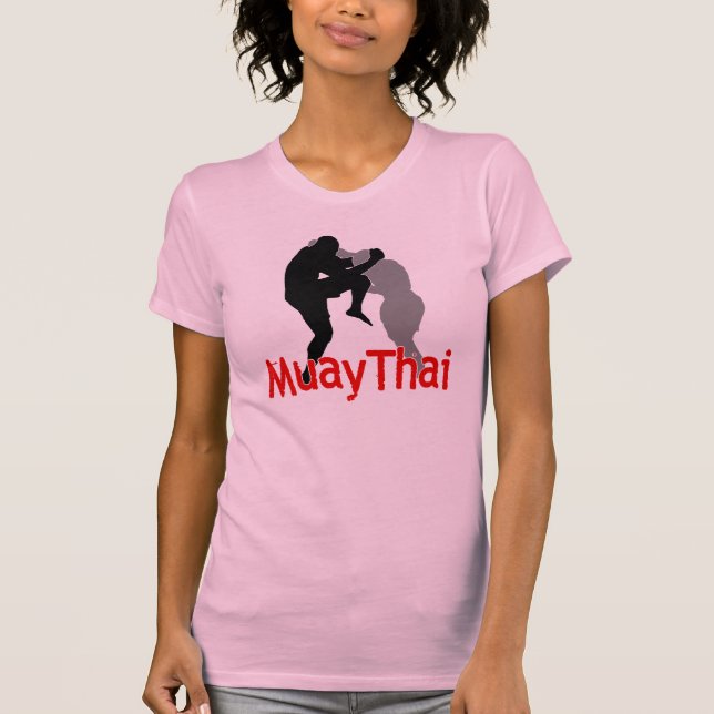Camiseta Lutador tailandês de Muay (Frente)