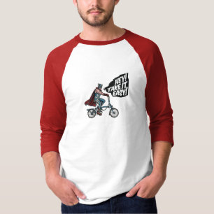 Camiseta Lutadores de Bicicleta Dobrável