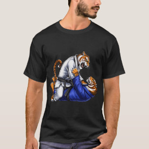 Camiseta Lutadores de Jiu-Jitsu Tiger