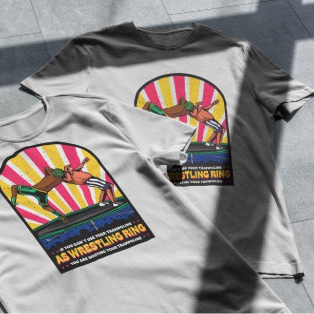 Camiseta Lutadores de Trampoline (Criador carregado)