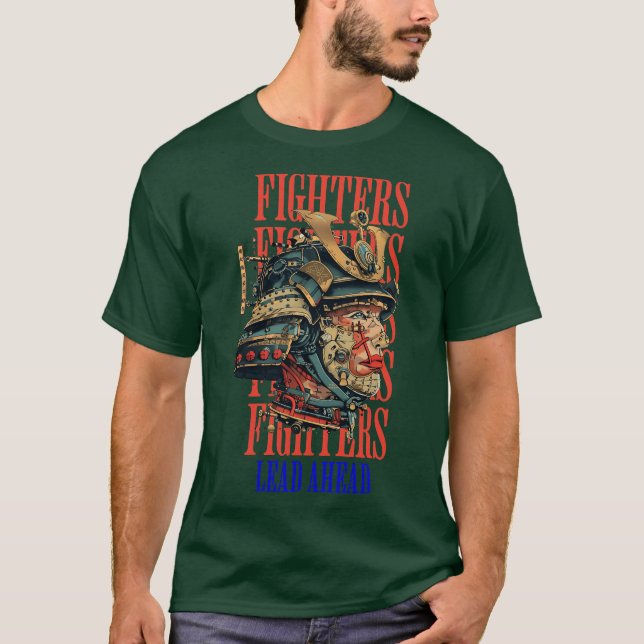 CAMISETA LUTADORES LIDERAM À FRENTE (Frente)
