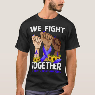 Camiseta Lutamos juntos contra a consciencialização de VON