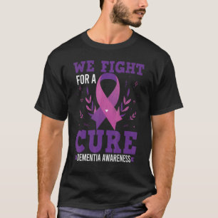 Camiseta Lutamos por uma consciência de Alzheimer puro G