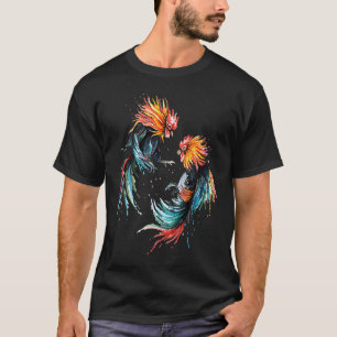 Camiseta Lutando Contra Arte Galhada Orgulho Zodiac Chinês