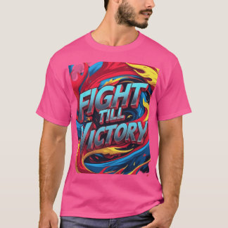 Camiseta Lutar até a vitória - Camisa-Espírito Inseparável