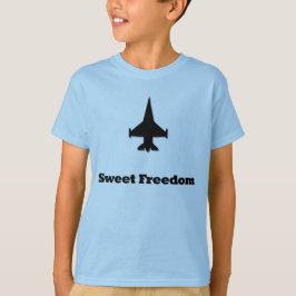 Camiseta Lutar com a liberdade doce do Jet