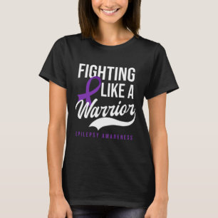 Camiseta Lutar Como A Consciência da Epilepsia Design do Gu