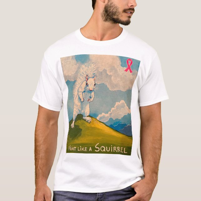 Camiseta Lutar Como Um Teto De Esquilo (Frente)