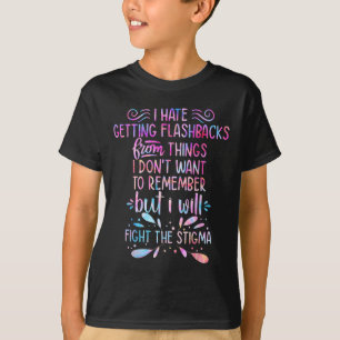 Camiseta Lutar Contra A Consciência Mental Estigma Termina