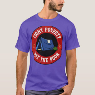 Camiseta Lutar Contra A Pobreza E Não Contra Os Pobres