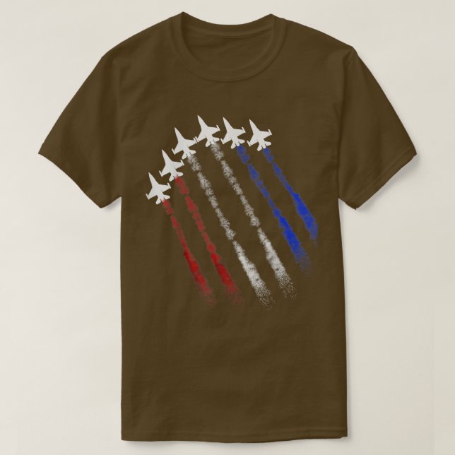 Camiseta Lutar Contra Bandeira Americana Feliz 4º De Jul (Frente do Design)