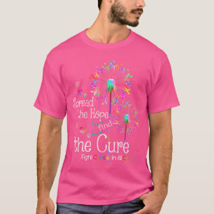 Camiseta Lutar Contra o Cancro em Todas e Cada Cor Fitas Fl