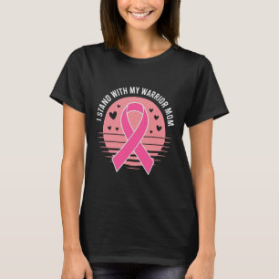 Camiseta Lutar Contra O Mês De Cancer Para As Mulheres. Bre