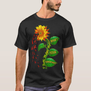 Camiseta Lutar contra o mieloma múltiplo qual é o guerreiro