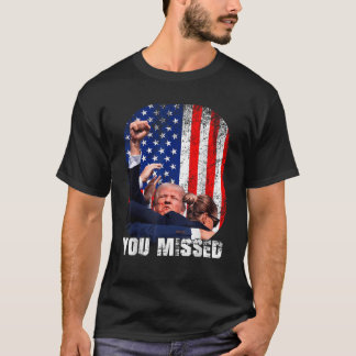 Camiseta Lutar Contra O Trump 2024 Eleição Da Bandeira Amer