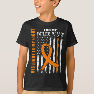 Camiseta Lutar É Minha Luta Pai Na Leucemia Jurídica Sensib