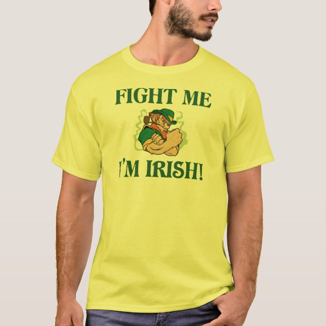 Camiseta Lute comigo, sou irlandês (Frente)