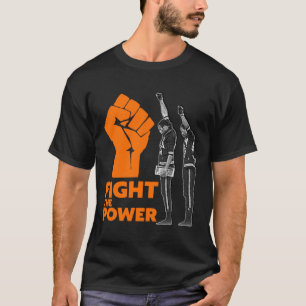 Camiseta LUTE CONTRA AS Olimpiadas POWER Black Power Salute