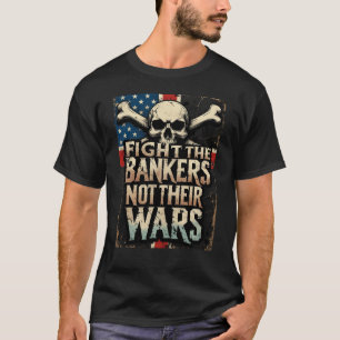 Camiseta Lute Contra Banqueiros Não Contra Guerras Paz Rebe