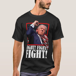 Camiseta Lute contra o Butler Pennsylvania Trump Rally hoje