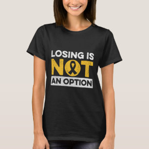 Camiseta Lute Contra o Câncer Infantil Design Para um Guerr