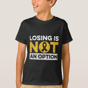 Camiseta Lute Contra o Câncer Infantil Design Para um Guerr