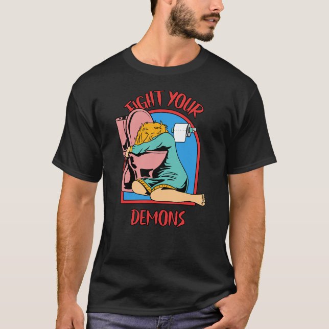 Camiseta Lute contra seus demônios (Frente)