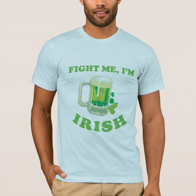 Camiseta LUTE-ME t-shirt do IRLANDÊS IM (Frente)