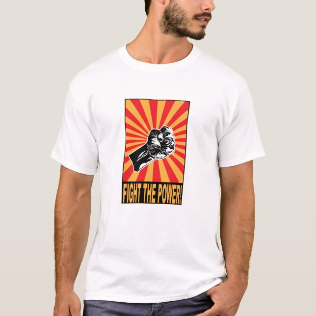 Camiseta Lute o poder - protesto (Frente)