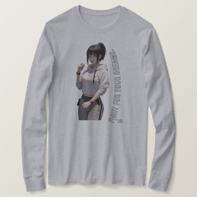 Camiseta Lute pelos seus sonhos (Frente do Design)