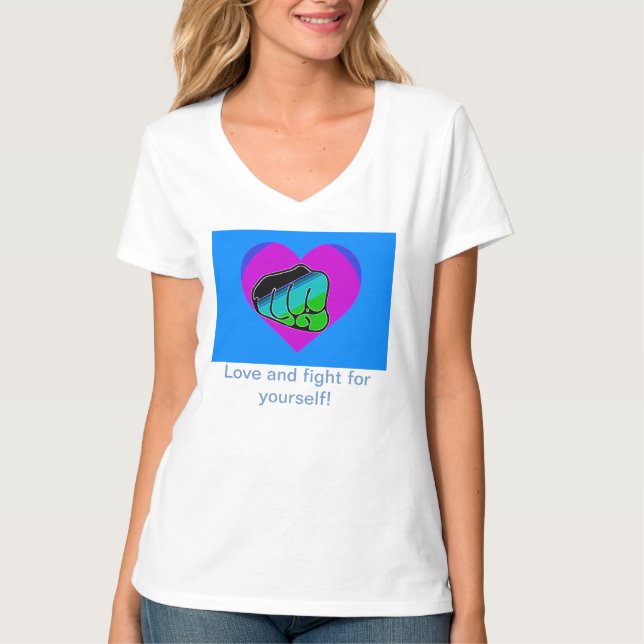 Camiseta Lute por você mesmo (Frente)