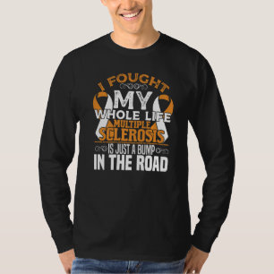 Camiseta Lutei Contra A Sensibilização Para Com A Esclerose
