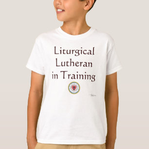 Camiseta Luterano litúrgico em treinamento