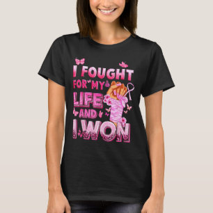 Camiseta Lutou pela vida e ganhou conscientização sobre o c