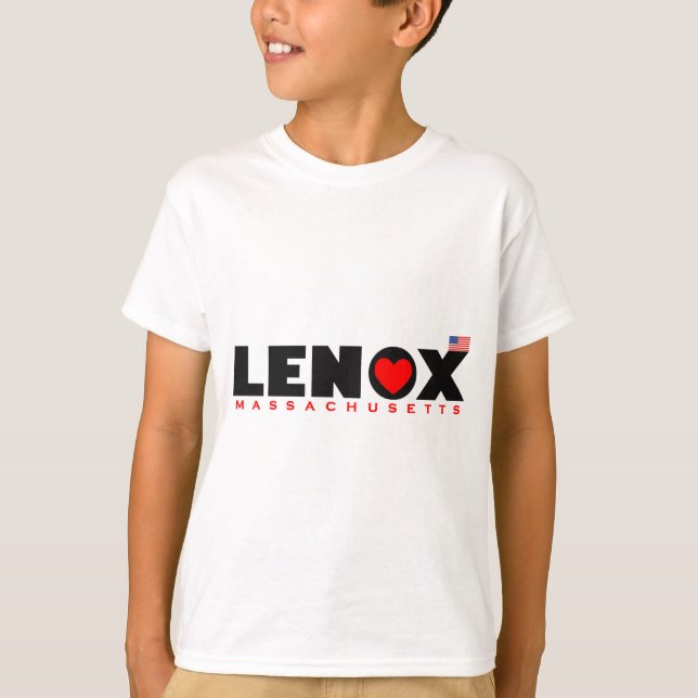 Camiseta Luv Lenox com bandeira (Frente)