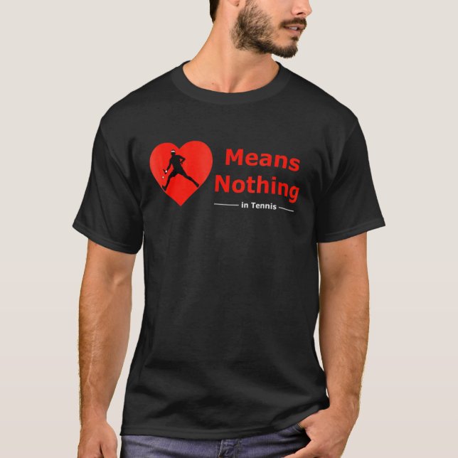 Camiseta Luv Não Significa Nada Na Tênis (Frente)