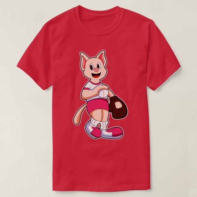Camiseta Luva de Baseball Cat (Frente do Design)