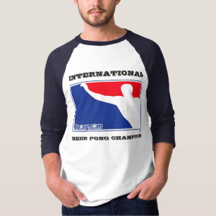 Camiseta Luva internacional do campeão 3/4 de Pong da