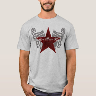 Camiseta luva longa da banda de Justin ross