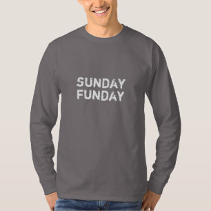 Camiseta Luva longa do grupo de domingo Funday