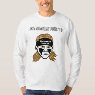 Camiseta Luva longa do headband da excursão do verão de OCs