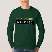 Luva longa inspirador do Mindset do milionário
