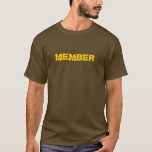 Camiseta Luva longa T do clube louco da senhora idosa